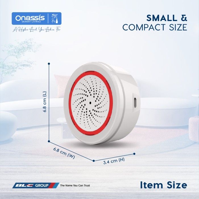 ONASSIS SMART SIRENE N1 WIFI ALARM - 5