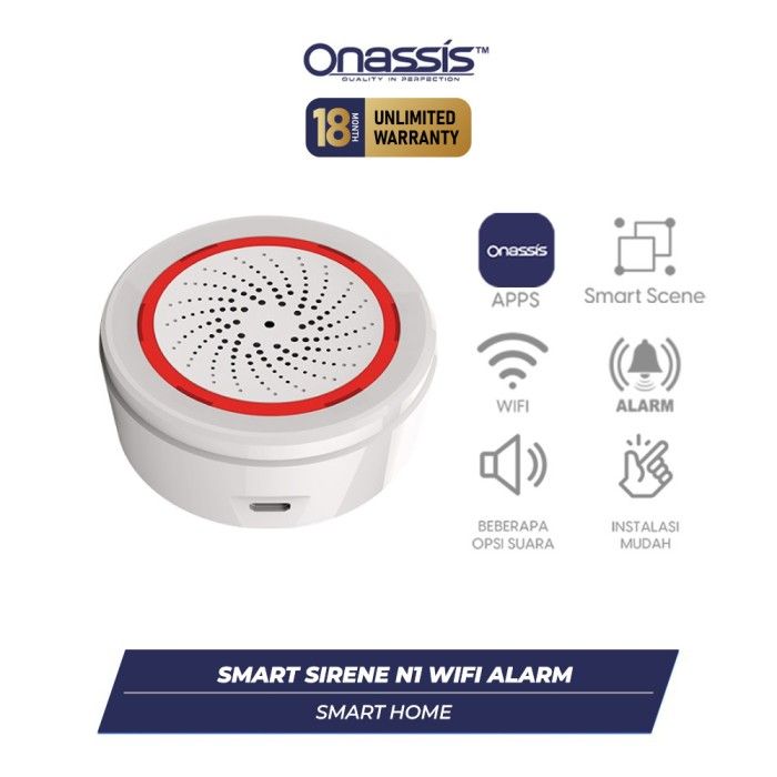 ONASSIS SMART SIRENE N1 WIFI ALARM - 2
