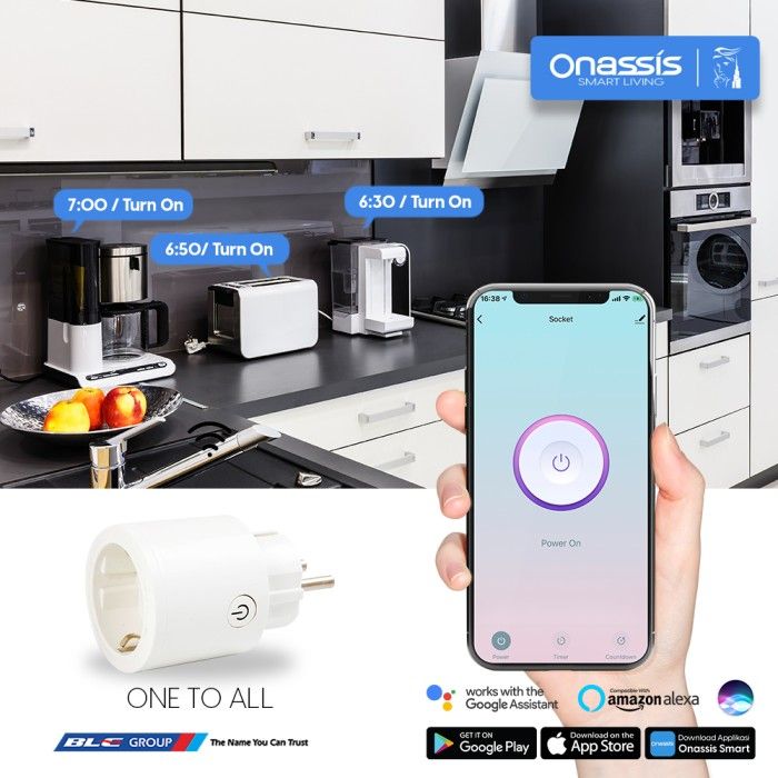 ONASSIS SMART SOCKET PLUG C1 WIFI - 4