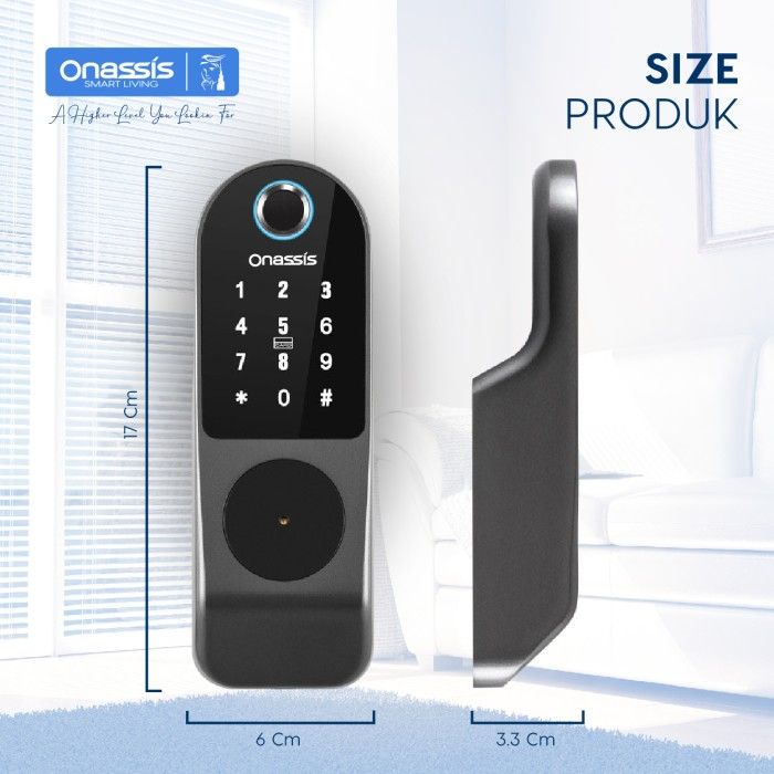 ONASSIS SMART LOCK K5 PRO WIFI - 6