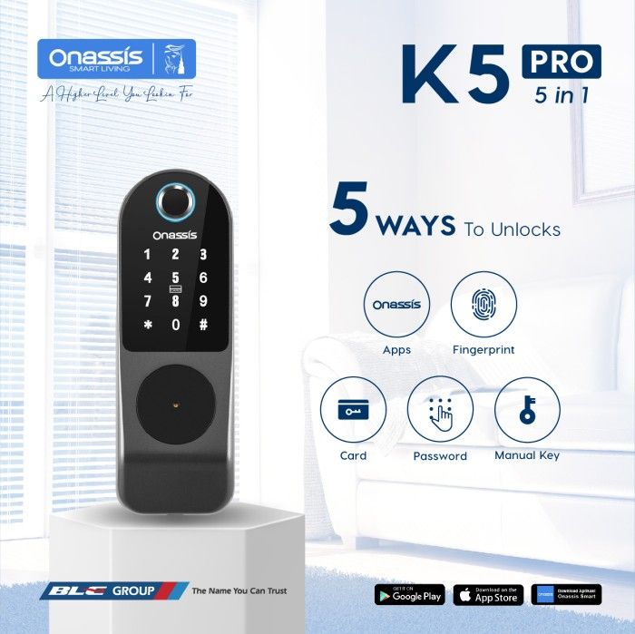 ONASSIS SMART LOCK K5 PRO WIFI - 3