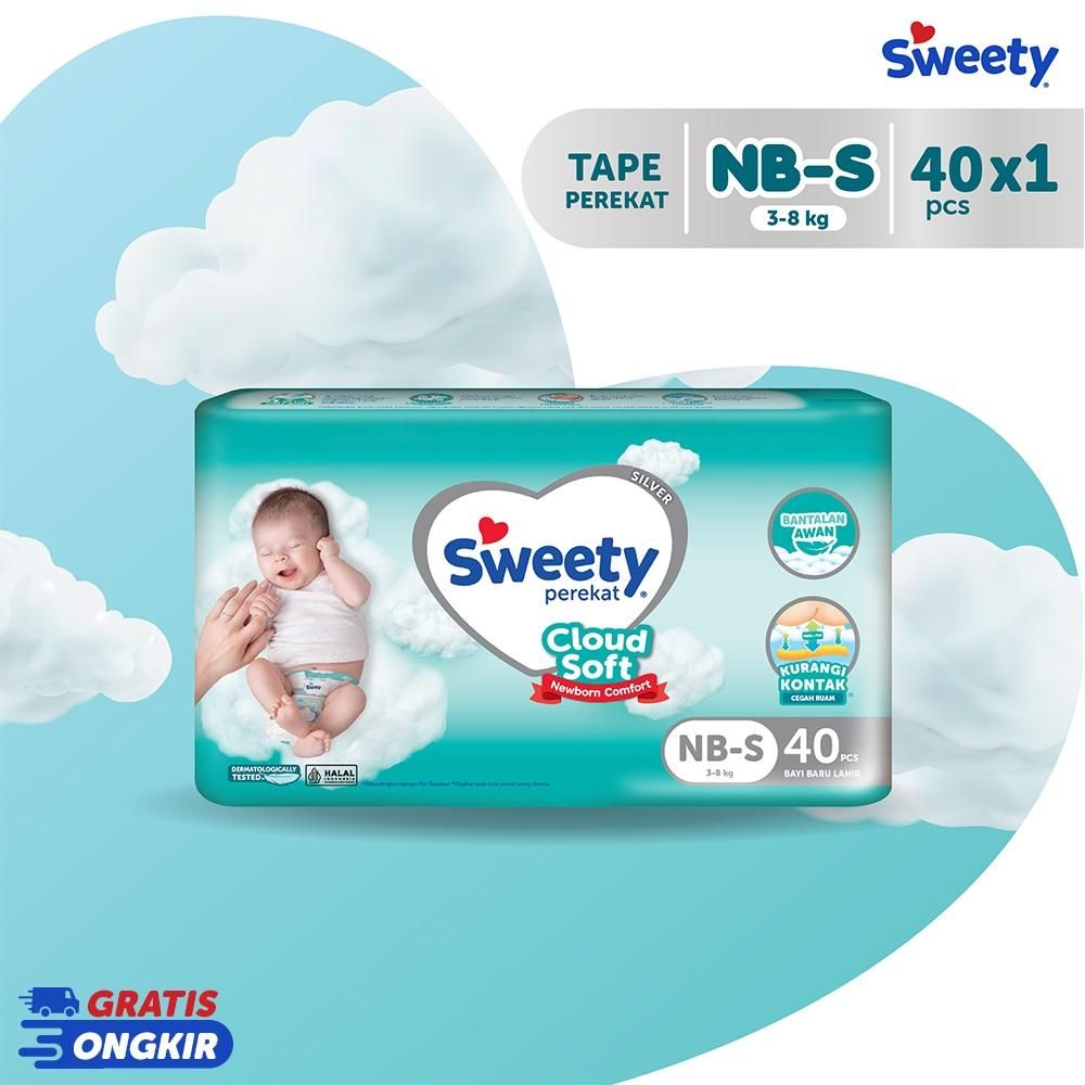 Sweety Silver Newborn Comfort Cloud Soft NB-S 40s - 1