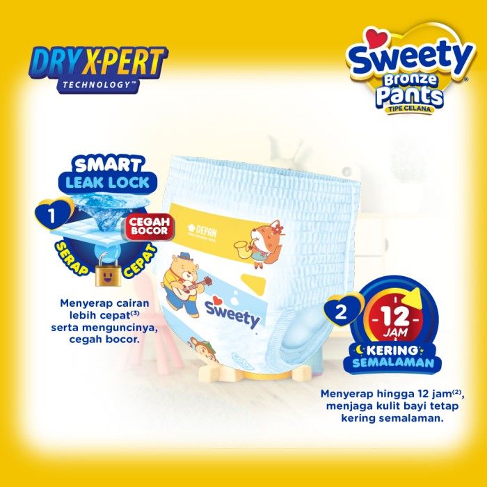 Sweety Bronze Day Active Pants L 52s Twinpack - 3