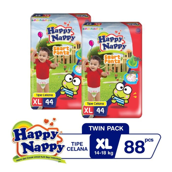 Happy Nappy Smart Pants XL 44s Twinpack - 2