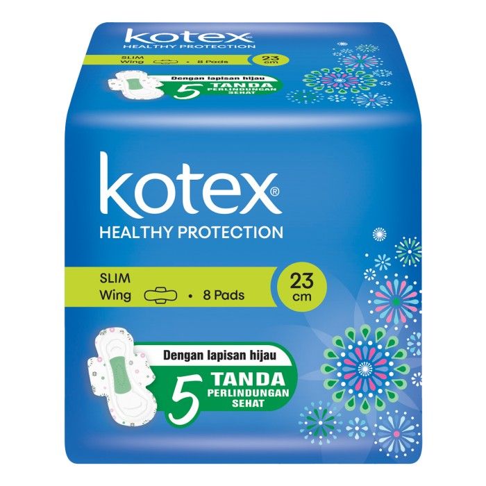 Kotex Healthy Protection Slim Wing 8s 2 Pack - 3