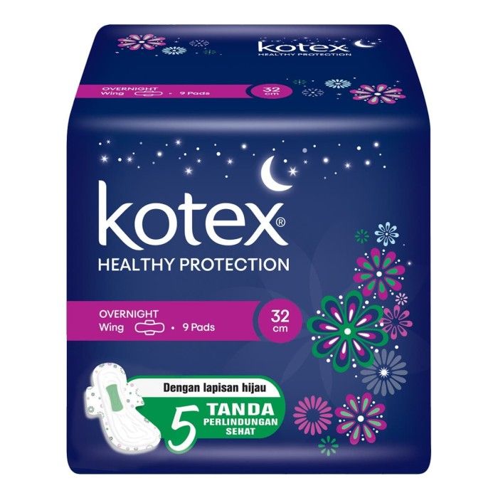 Kotex Healthy Protection Overnight 32 cm 9s 2 Pack - 3