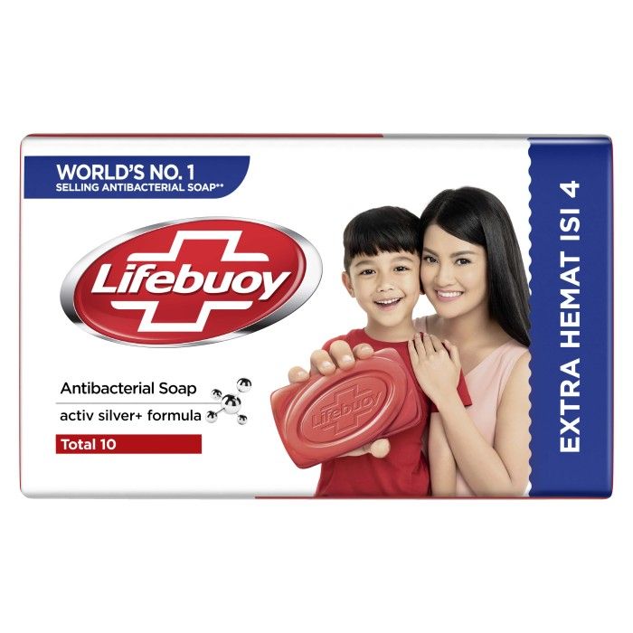 Lifebuoy Sabun Batang Total 10 110G isi 8 - 2