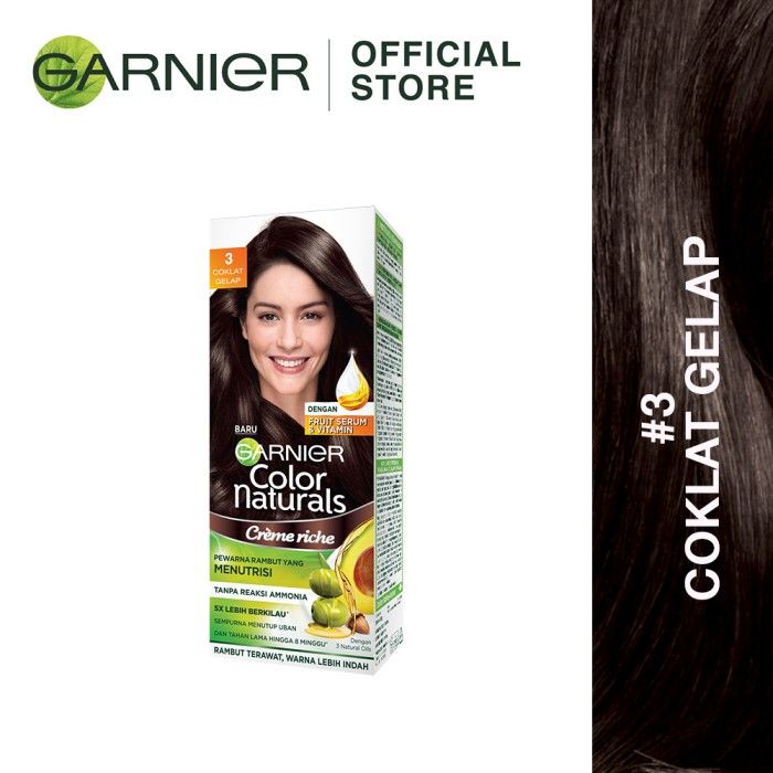 Garnier Color Natural Hair Color Brown - 1