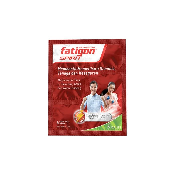 Fatigon Spirit 1 Strip isi 6 Kaplet - 2
