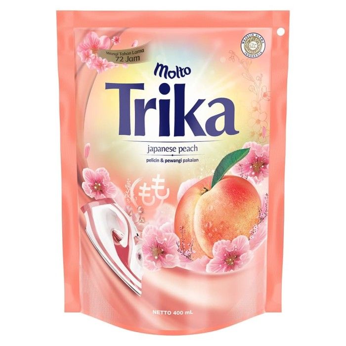 Molto Trika Pelicin Pakaian Japanese Peach 400Ml isi 3 - 2