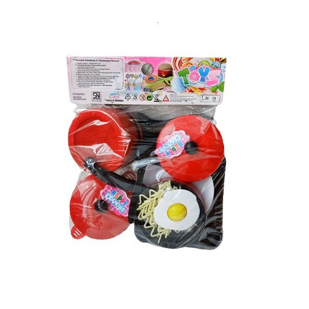 Mainan Anak Masak Masakan Mie Telor Ceplok Lm 9 Kompor Lm9-Mainan Anak - 3