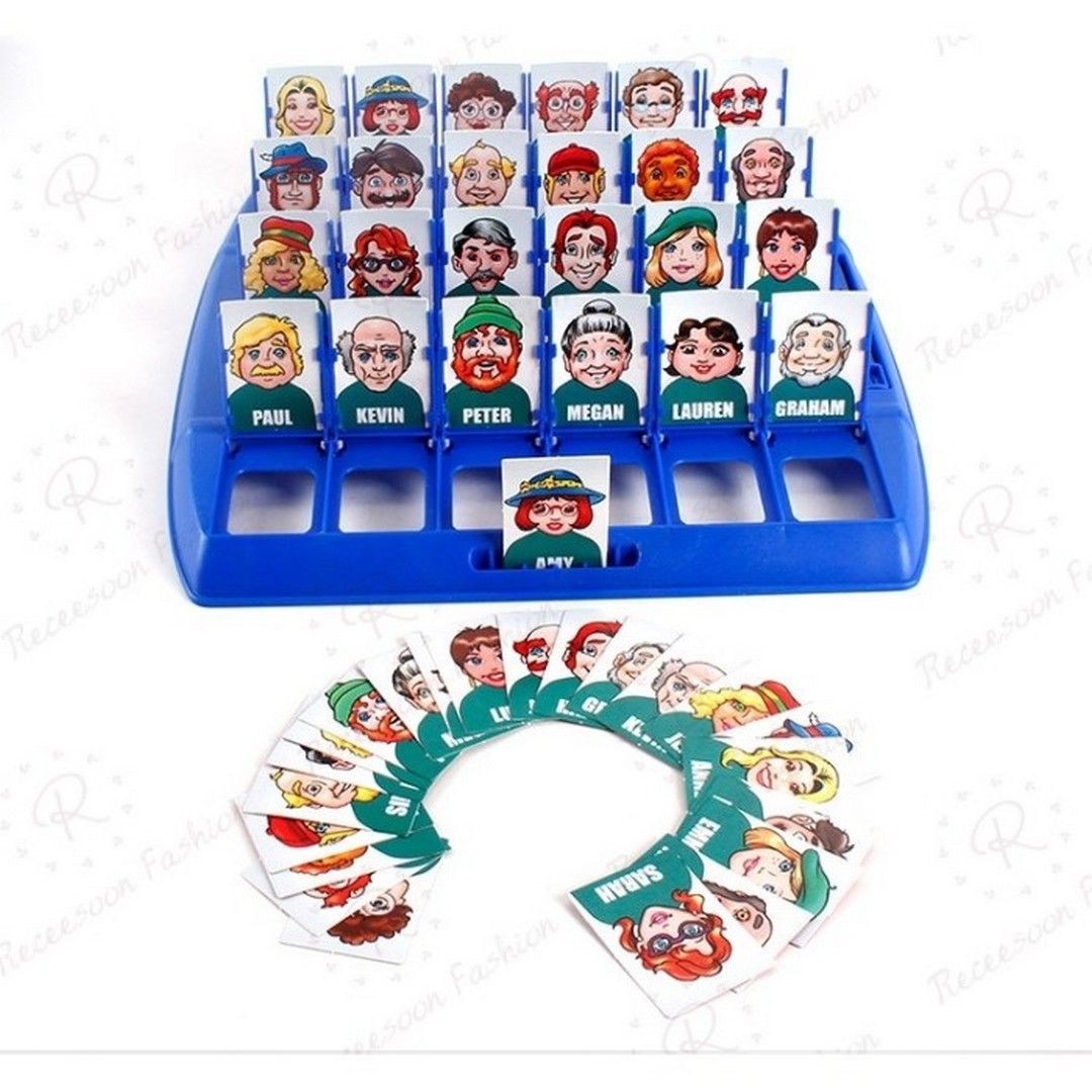 Mainan Tebak Gambar Guess Who Is It Board Game Family Game Classic - 3