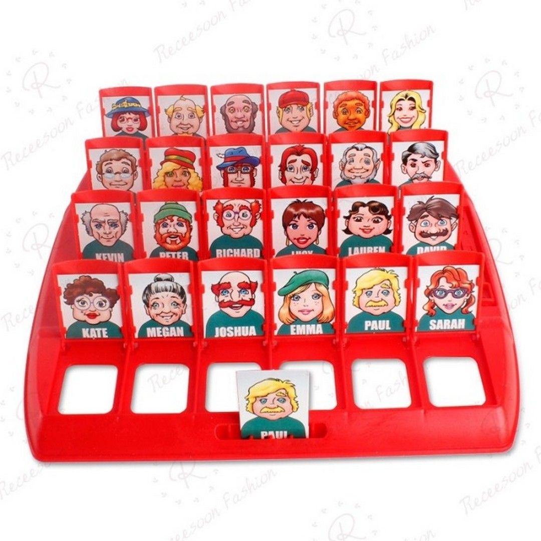 Mainan Tebak Gambar Guess Who Is It Board Game Family Game Classic - 2
