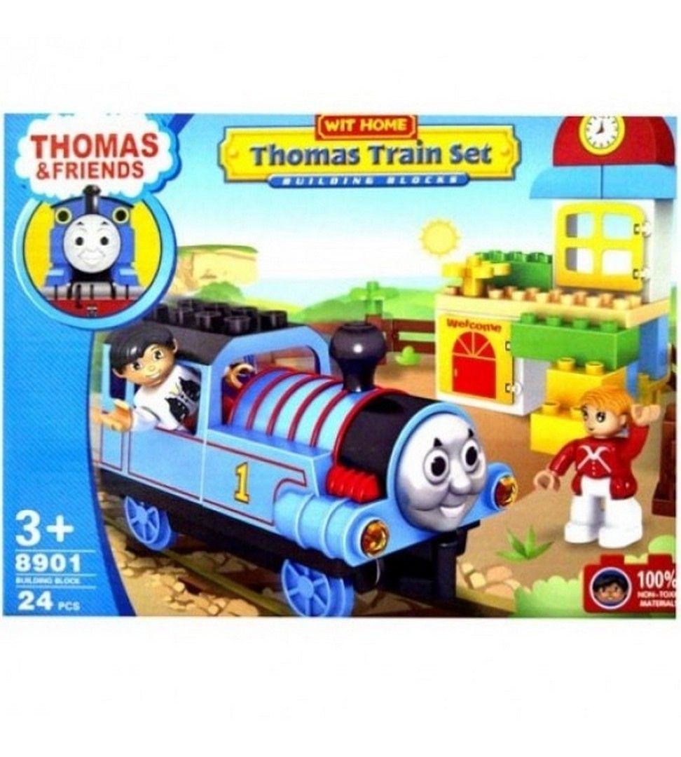 Mainan Anak Thomas & Friends Train Set Building Blocks Lego 8901 - 2