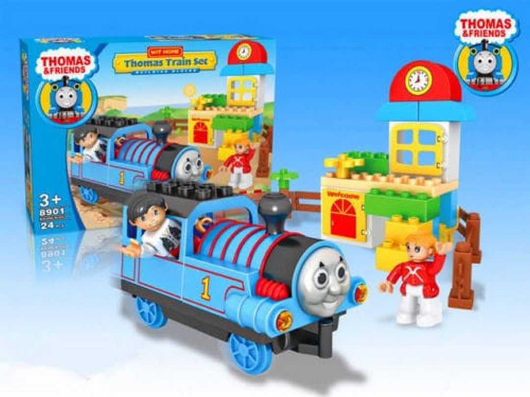 Mainan Anak Thomas & Friends Train Set Building Blocks Lego 8901 - 3