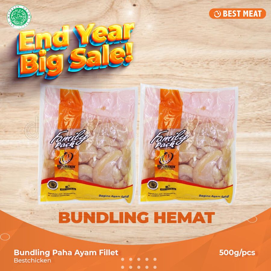 Bundling Paha Ayam Fillet x 2 pcs - 1