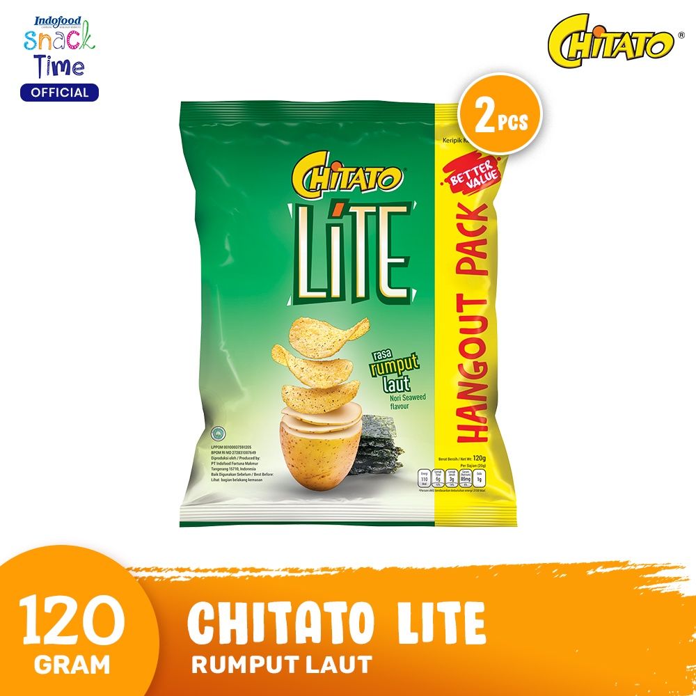 Chitato Lite Rumput Laut 120 Gr - 2 Pcs - 1