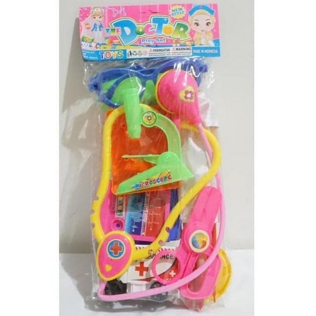 Ga 11001 - Doctor Set Kantong / Mainan Dokter Lengkap Dengan Mobilnya - 4