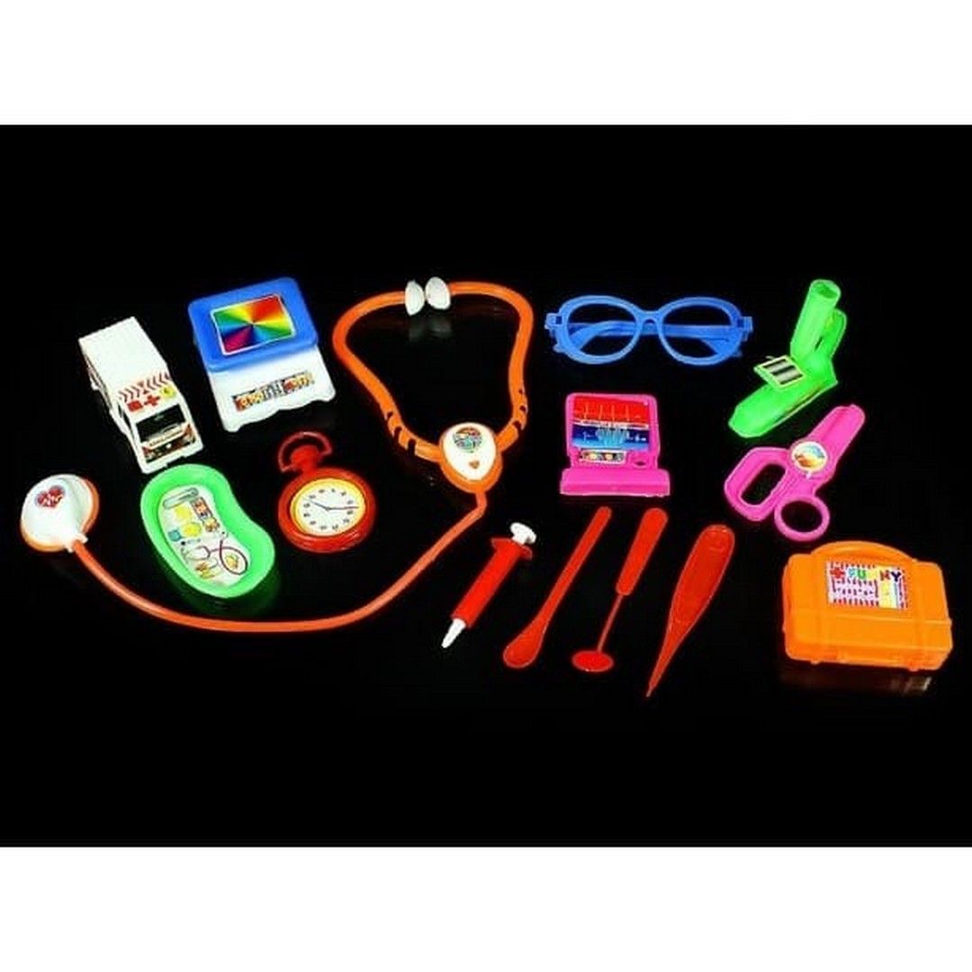 Ga 11001 - Doctor Set Kantong / Mainan Dokter Lengkap Dengan Mobilnya - 2