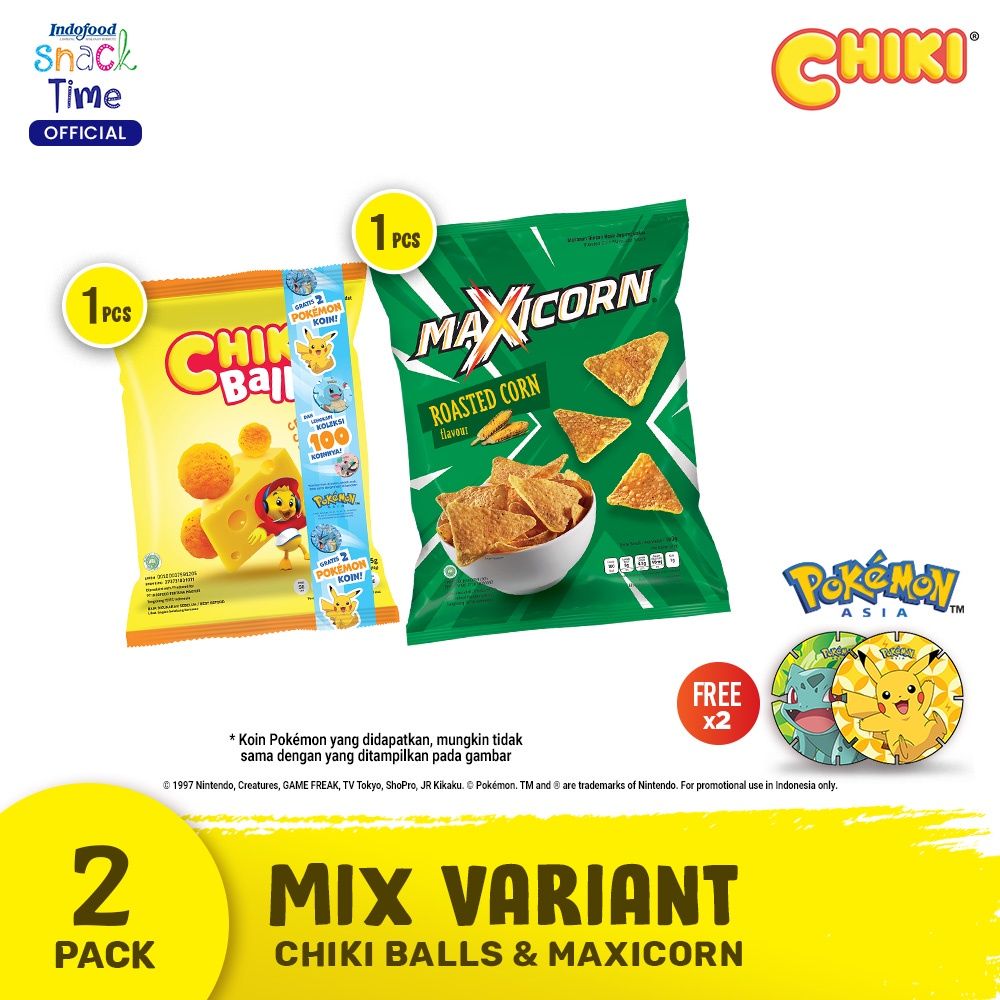 Indofood Snack Time - Paket Pokémon Coins B - 1