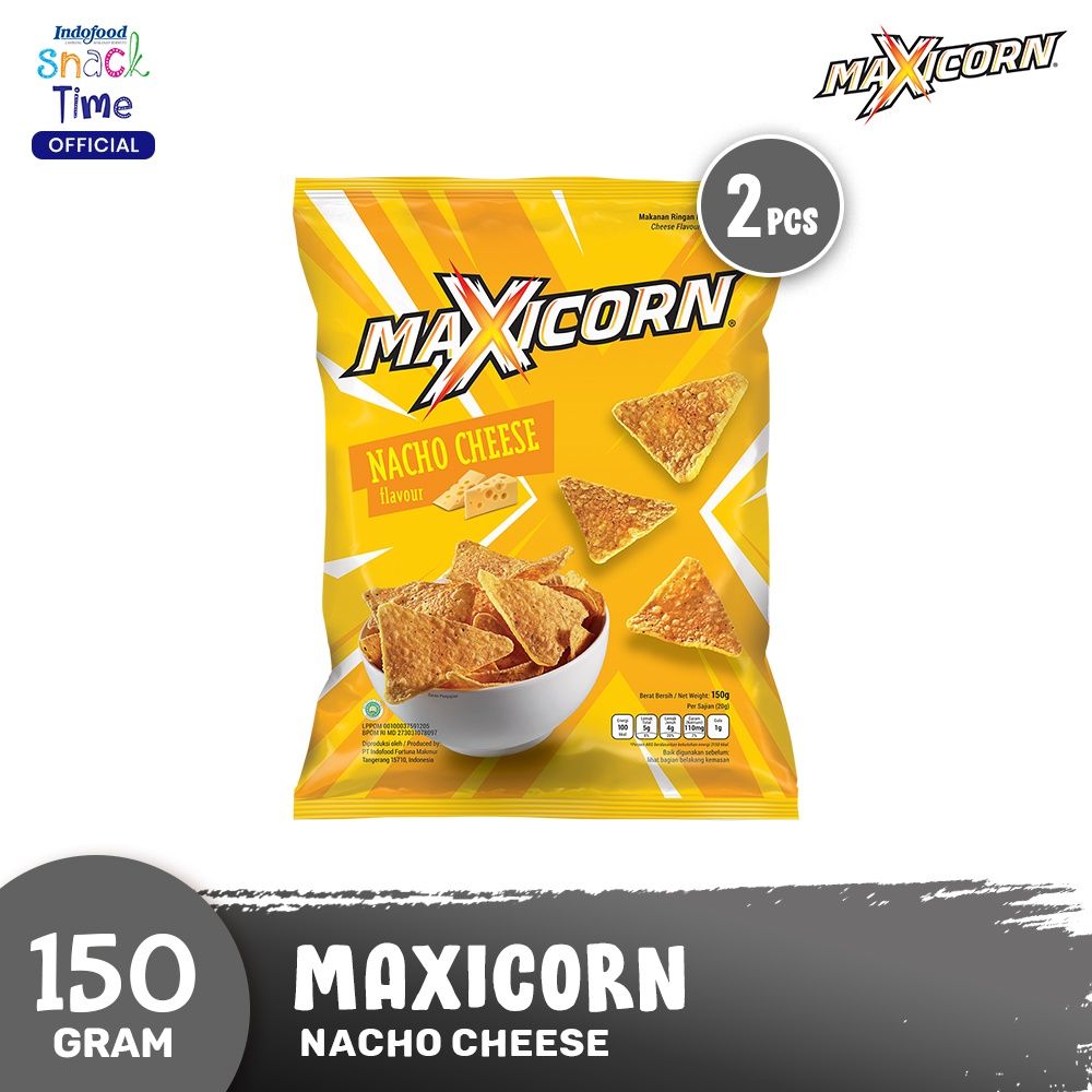 Maxicorn Nacho Cheese 150 Gr - 2 Pcs - 1