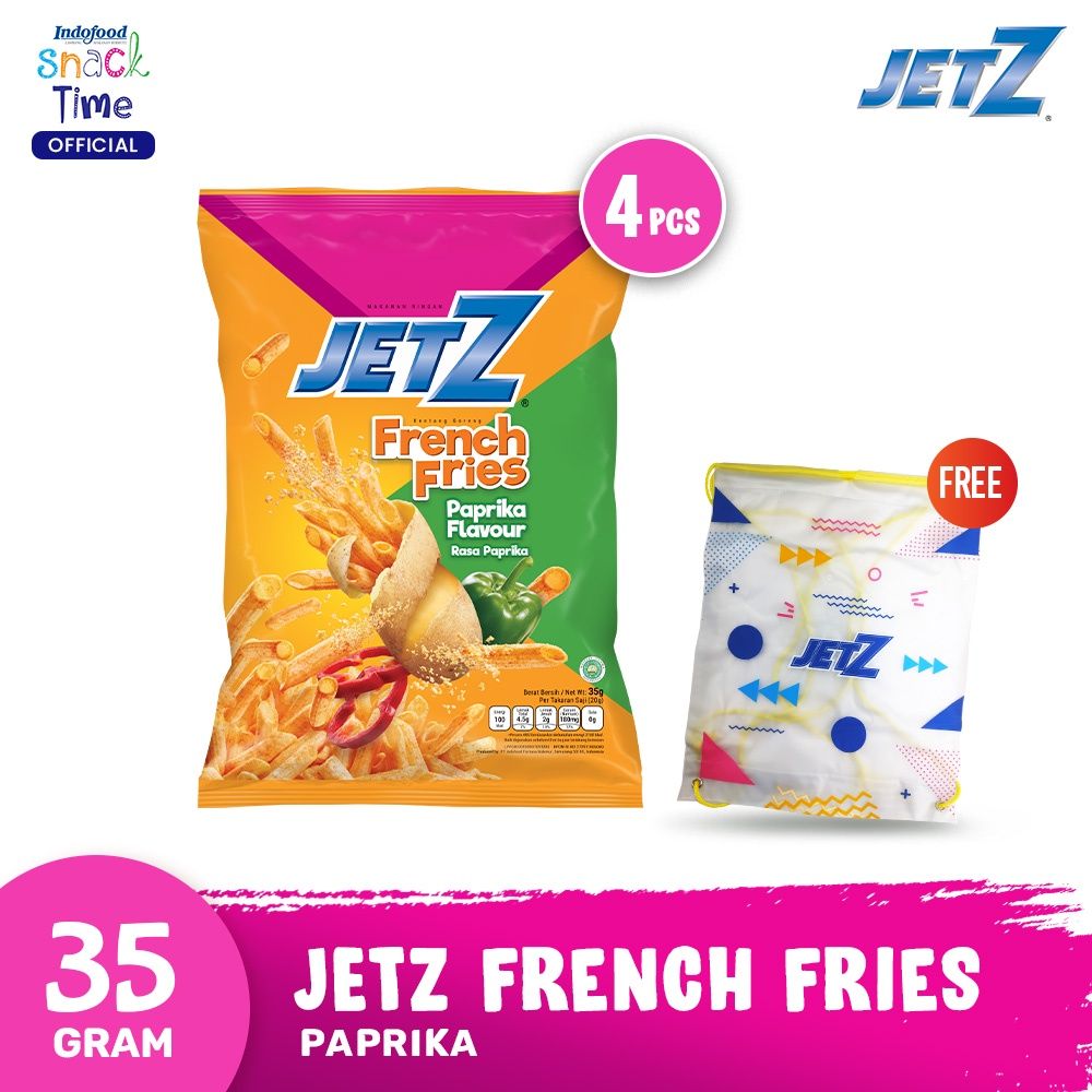 JetZ Hollow Paprika 35 Gr [4 Pcs] - Free 1 Pcs Drawstring Bag - 1