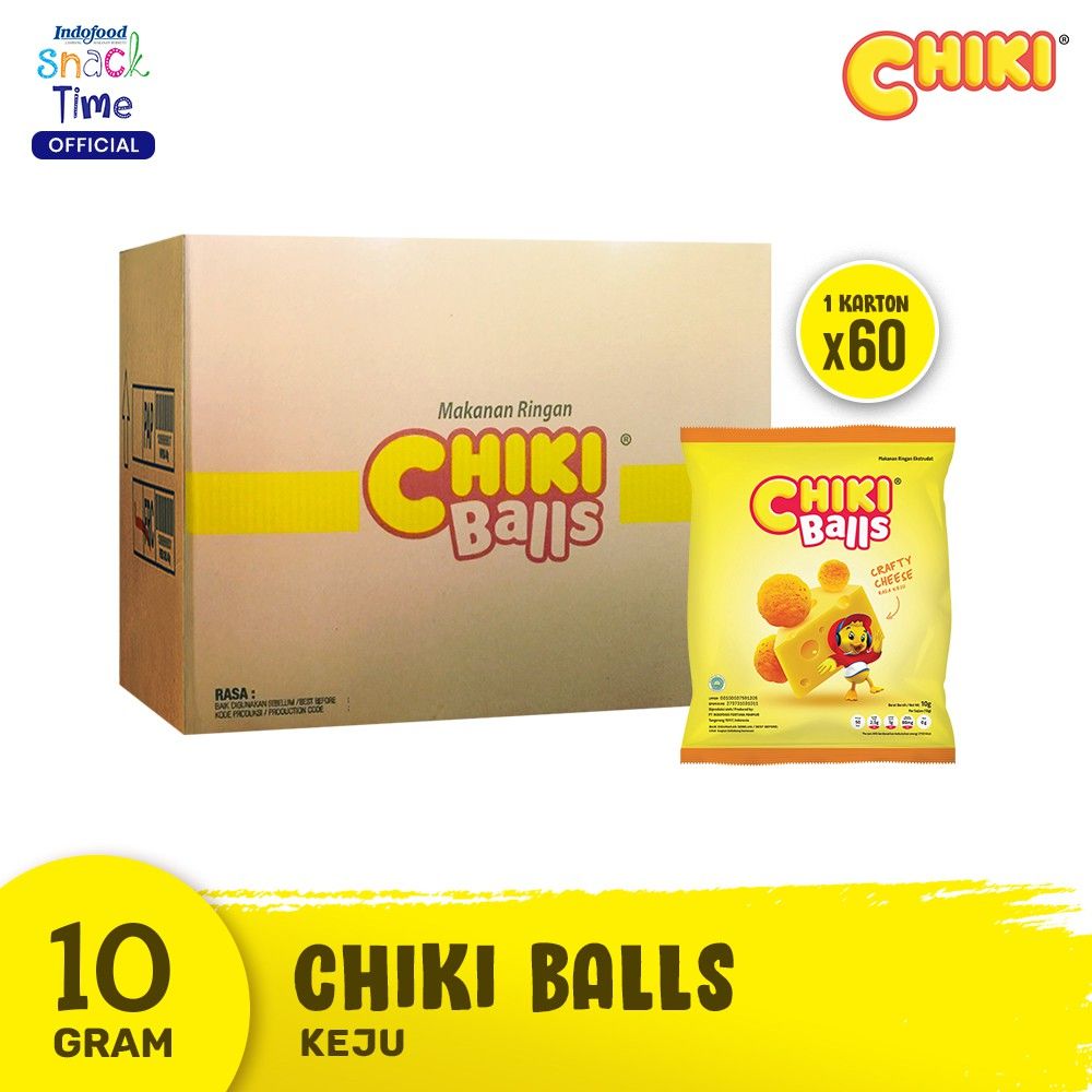 Chiki Ball Keju 10 Gr - 60 Pcs - 1