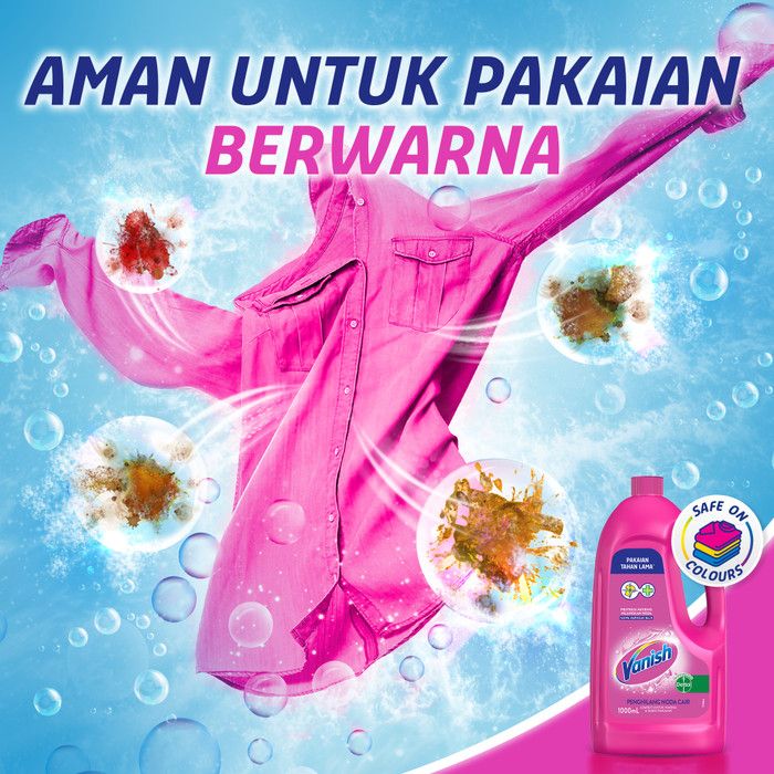 Vanish Cair Pink Penghilang Noda 750ml x2 - 3