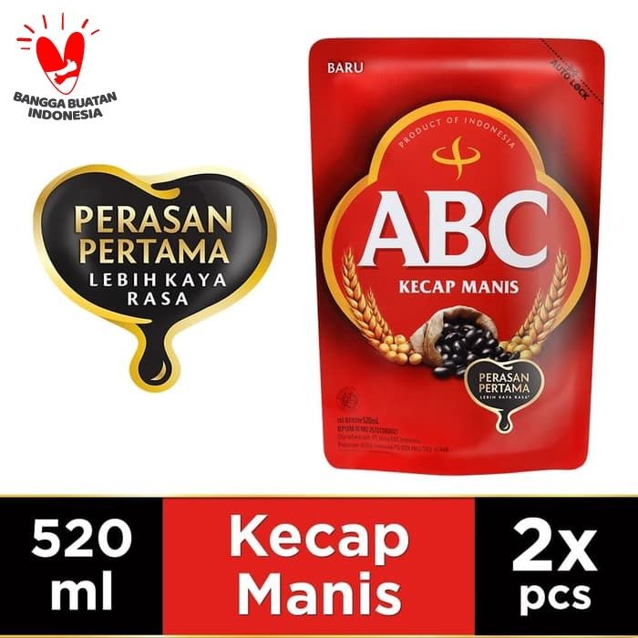 ABC Kecap Manis 520 ml - Twin Pack - 1