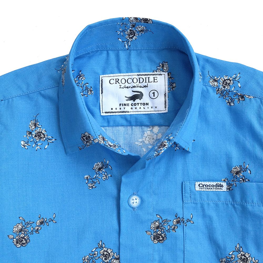 Crocodile KIDS CRUZ 0322 1 thn - Kids Shirt Kemeja Lengan Pendek Anak Original - 2