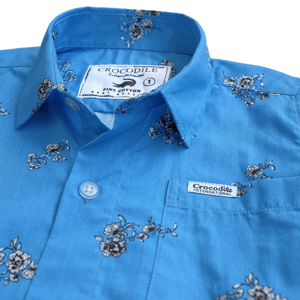 Crocodile KIDS CRUZ 0322 1 thn - Kids Shirt Kemeja Lengan Pendek Anak Original - 3