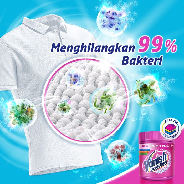 Vanish Pink Powder Tube 400gr x3 - 4