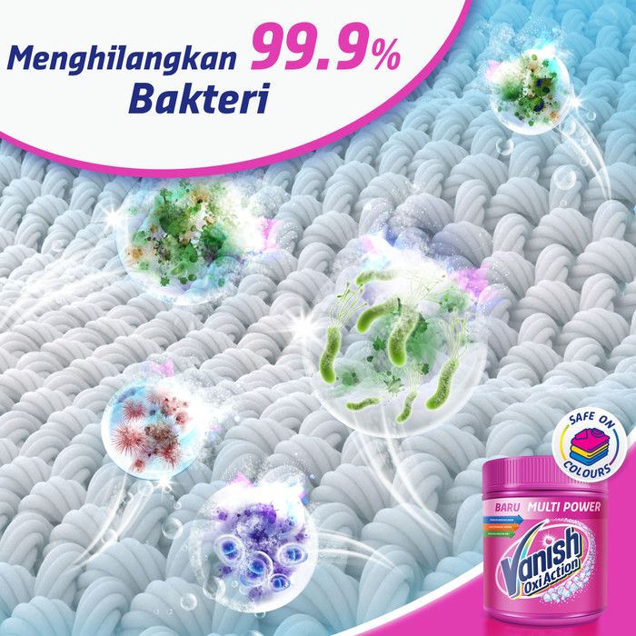 Vanish Pink Powder Tube 400gr x3 - 5