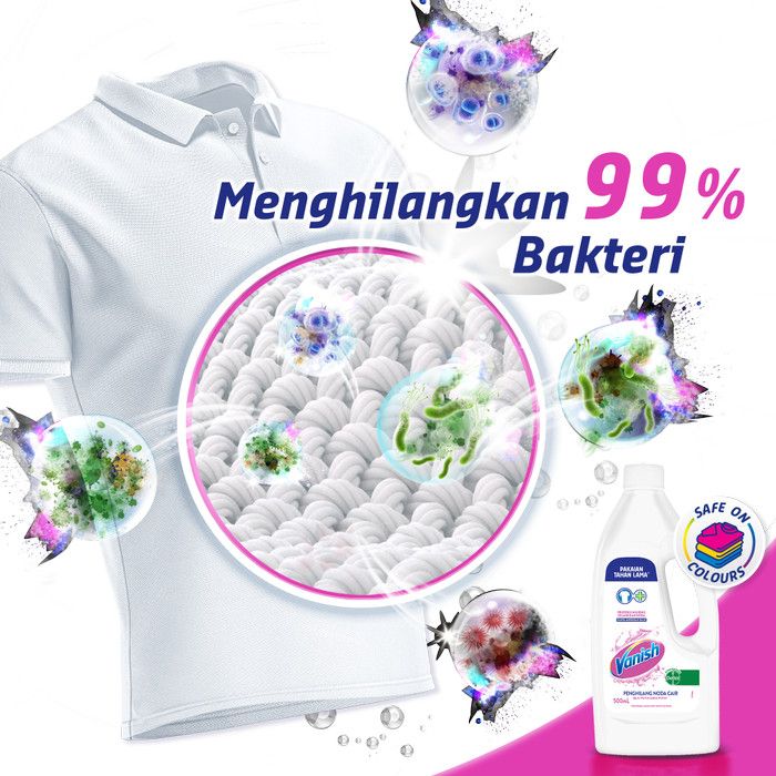 Vanish Cair White Penghilang Noda 750ml x2 - 4