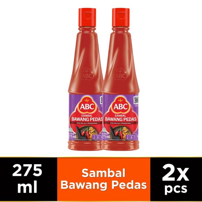 ABC Saus Sambal Bawang Pedas 275 ml - Twin Pack - 1