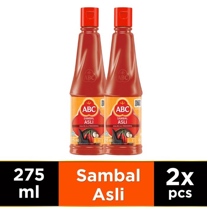 ABC Saus Sambal Asli 275 ml - Twin Pack - 1