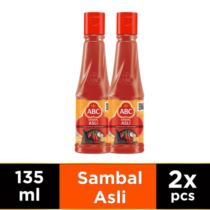 ABC Saus Sambal Asli 135 ml - Twin Pack - 1