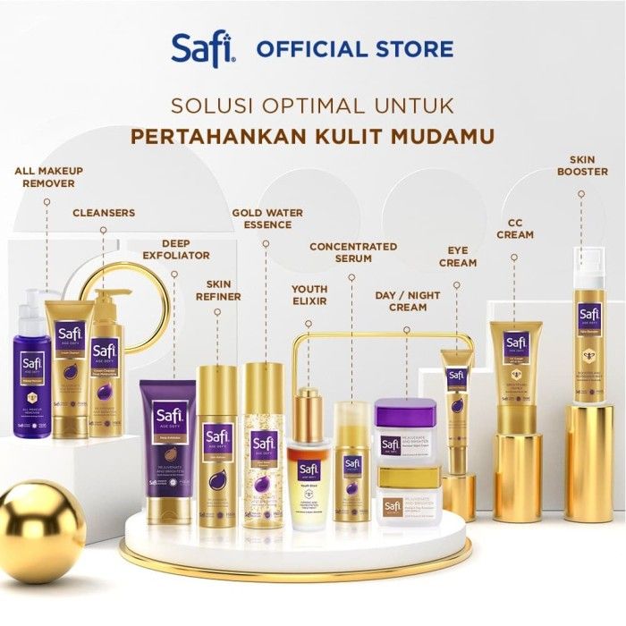 Safi Age Defy Anti Aging Gold Water Essence 30 ml - Perawatan Wajah - 4