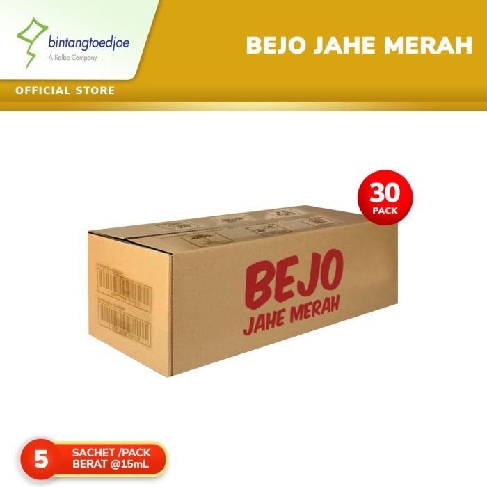 Bejo Jahe Merah Sachet 1 Karton (30 Pack) - 1