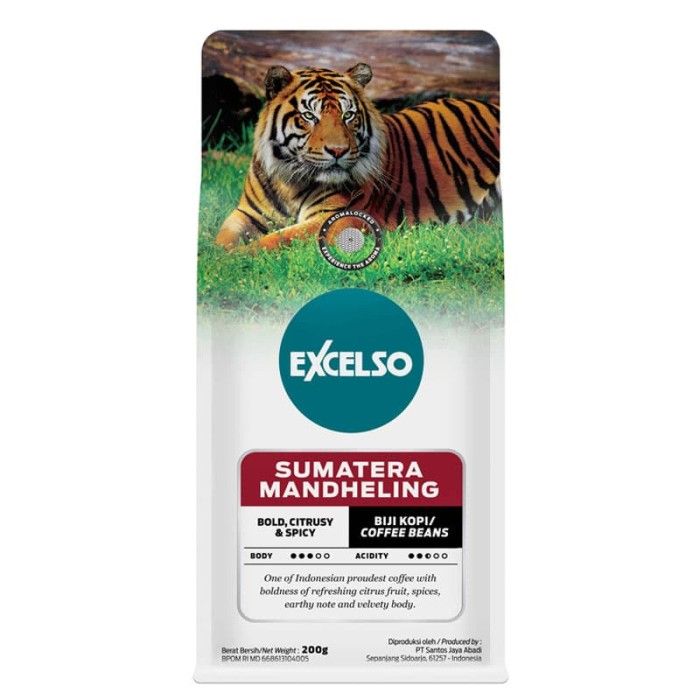 EXCELSO Sumatera Mandheling - Biji Kopi 200 gr - 2