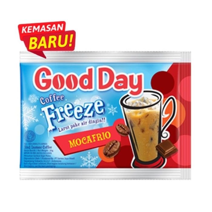 GOOD DAY Coffee Freeze Mocafrio 2 Renteng (10 x 30 gr) Free Shaker - 2