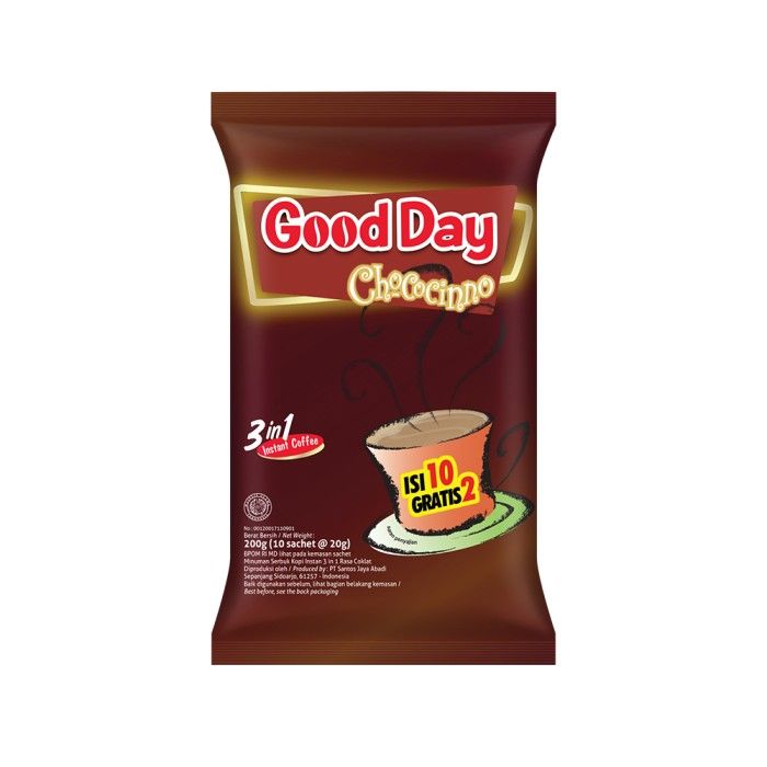 GOOD DAY Kopi Chococinno 1 Pack (12 x 20 gr) - 2