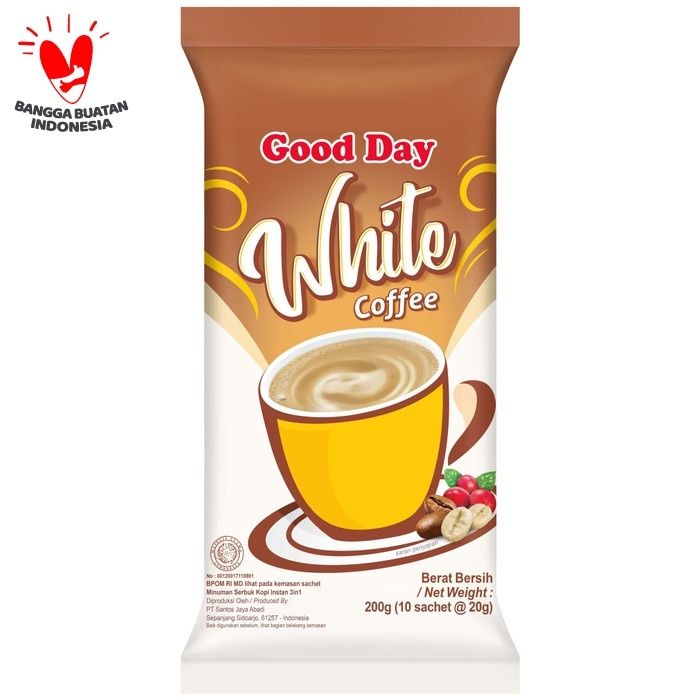 GOOD DAY White Coffee 1 Pack (10 x 20 gr) - 2