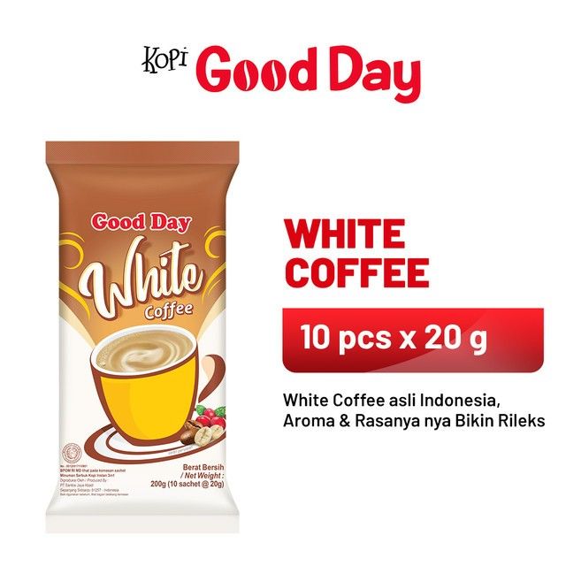 GOOD DAY White Coffee 1 Pack (10 x 20 gr) - 1