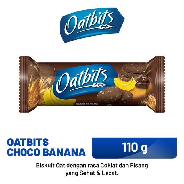 OATBITS Choco Banana Roll 110 gr - 1