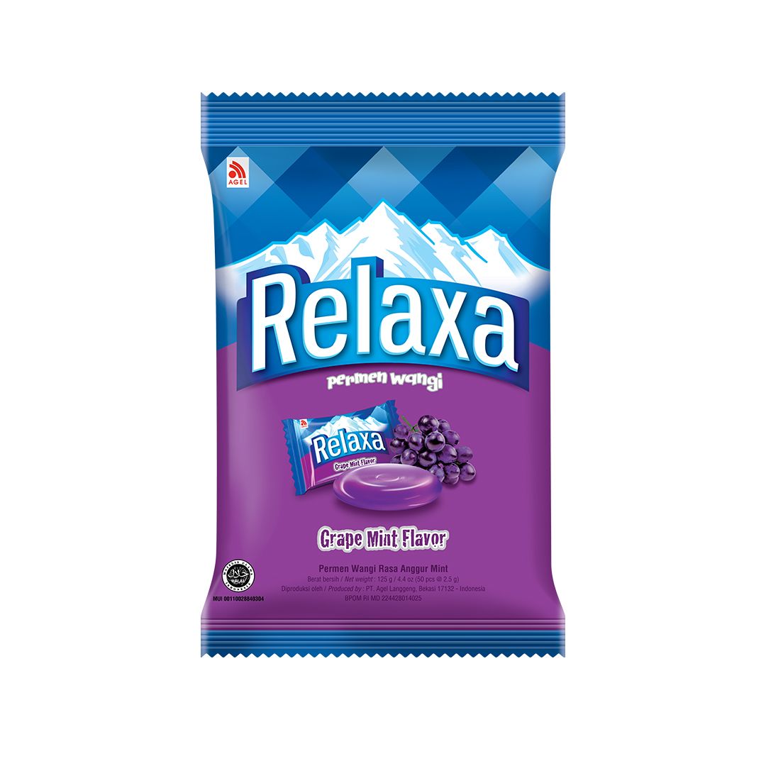 RELAXA Grape Mint 1 Bag (50 x 2.5 gr) - 2