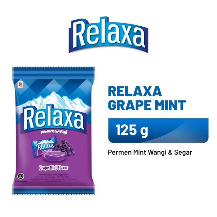 RELAXA Grape Mint 1 Bag (50 x 2.5 gr) - 1