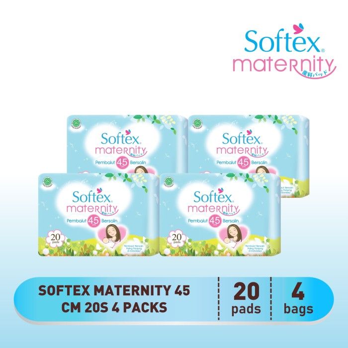 Softex Maternity 45cm 20s 4 Packs - 1