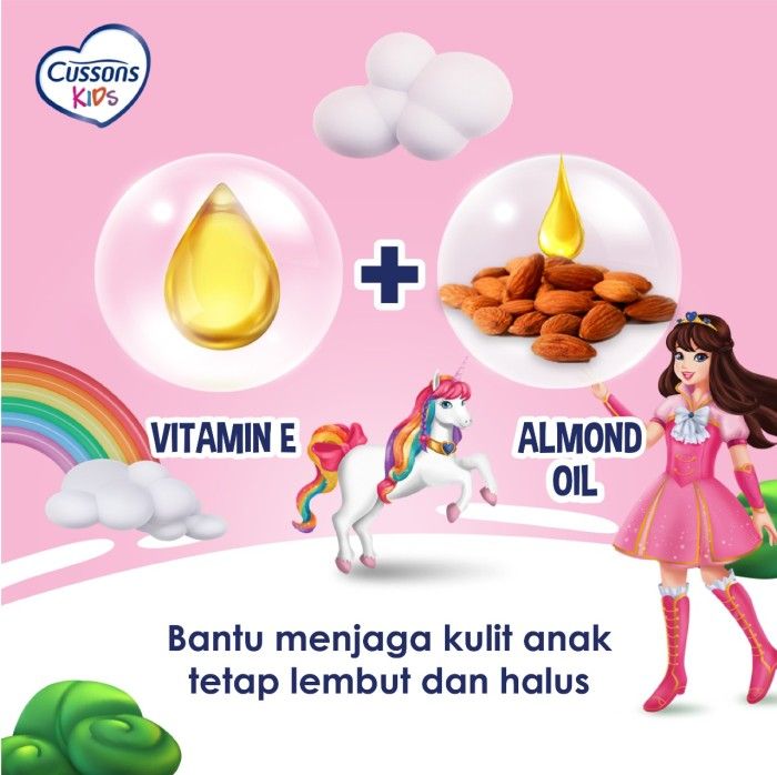 Cussons Kids Body Wash Unicorn Soft & Smooth 250ml Twin Pack - 3