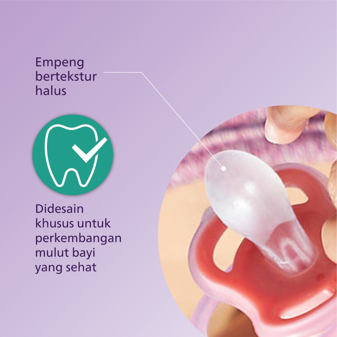 Philips Avent Soother 0-6M Owl/Deer SCF085/02 Empeng Dot Bayi - 3